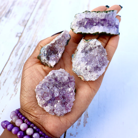 Druzy Amethyst Chunks