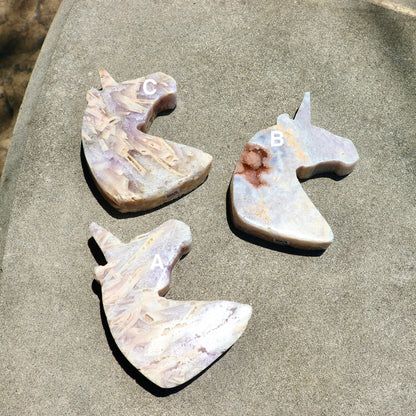 Pink Amethyst Unicorns (Rare)