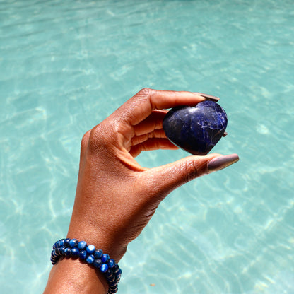 Sodalite Hearts