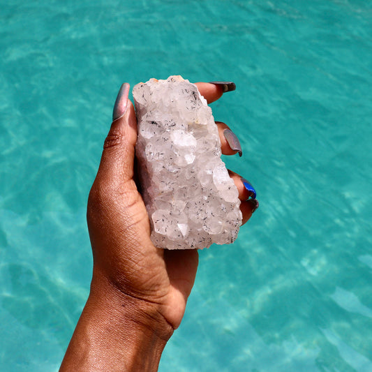 African Quartz - Rutilated