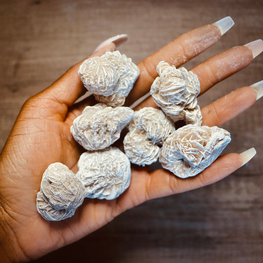 tumbled desert rose selenite