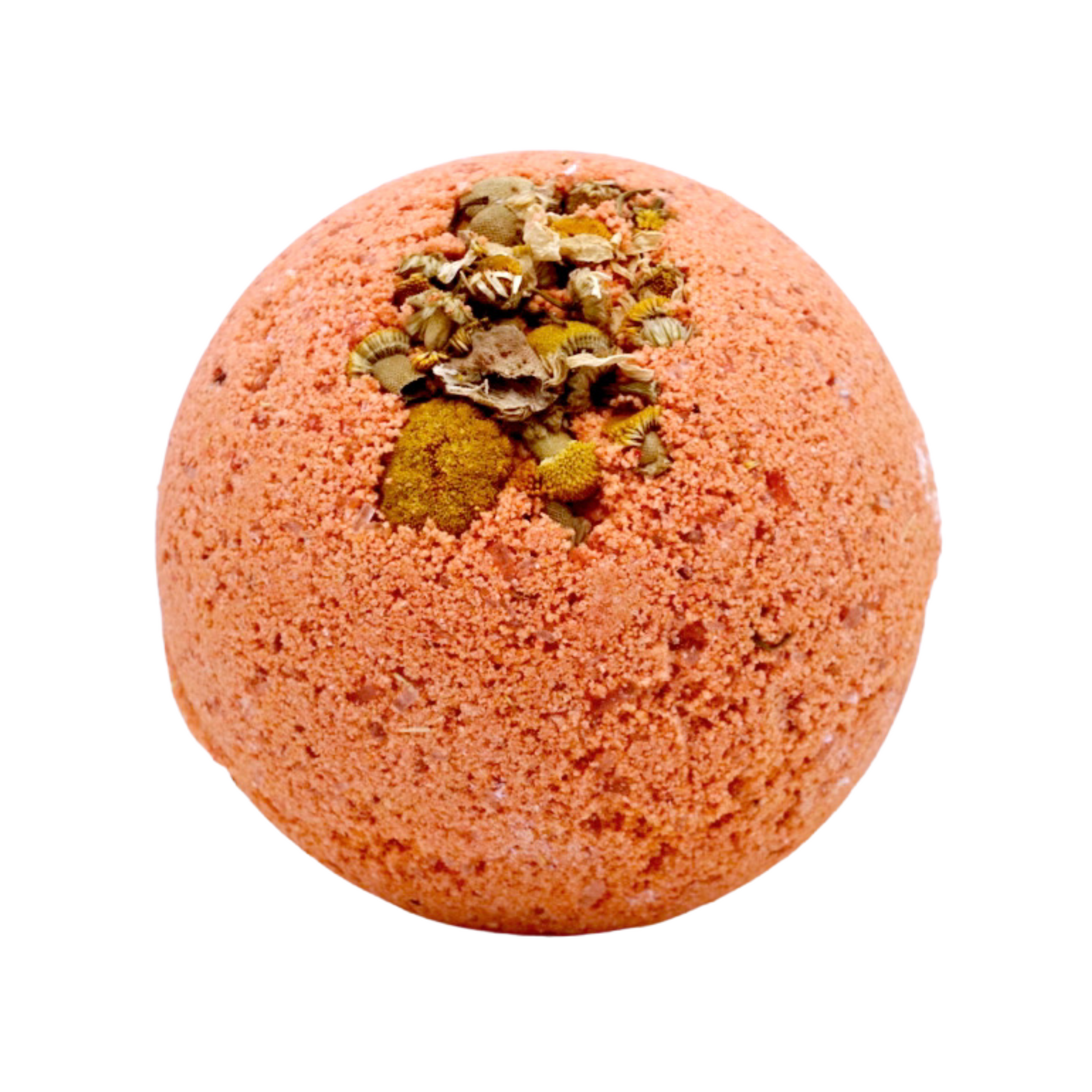 chamomile turmeric recover bath bomb all natural handmade