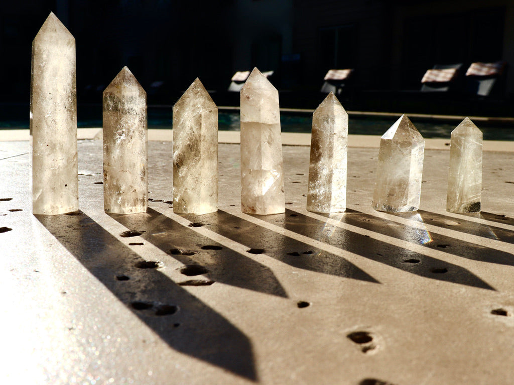 Smoky Quartz Standing Towers (Standing Points)