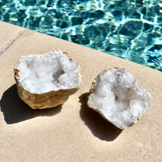 crystal calcite matching pair