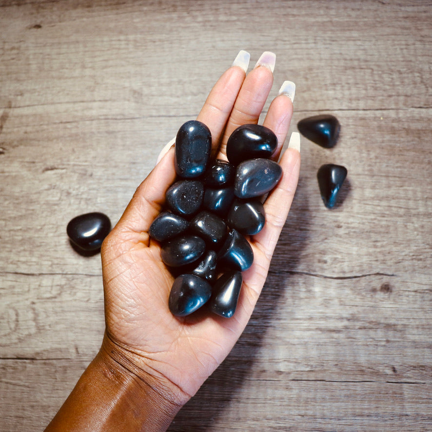 Tumbled Black Tourmaline