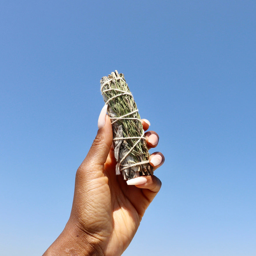 Rosemary and White Sage Smudge Stick