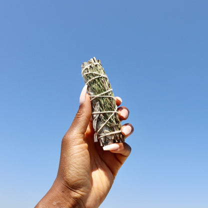 Rosemary and White Sage Smudge Stick