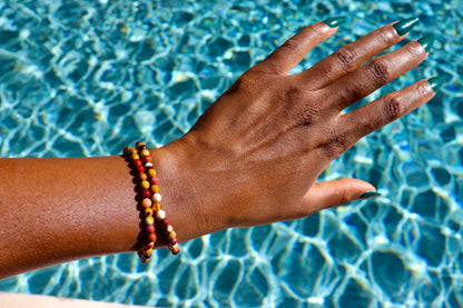 4 mm mookaite bracelets