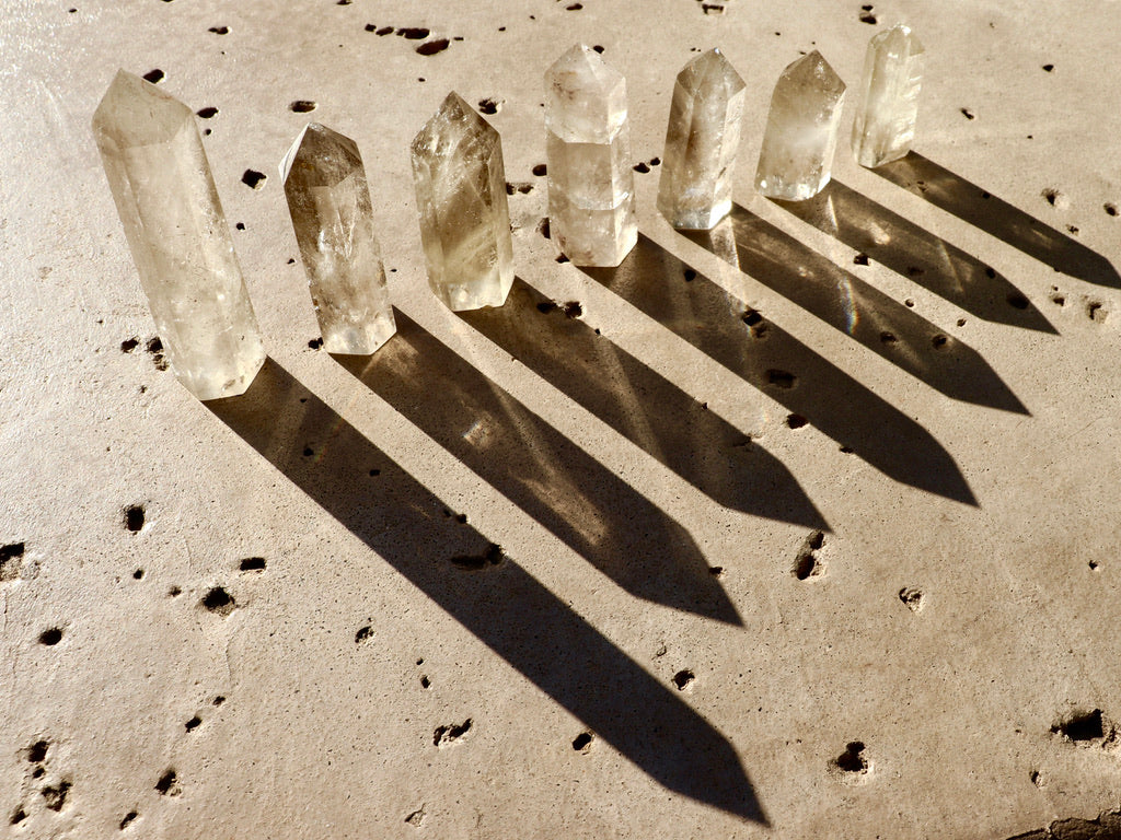 Smoky Quartz Standing Towers (Standing Points)