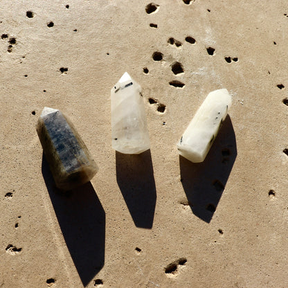 Tourmalinated Quartz Standing Towers (Standing Points)