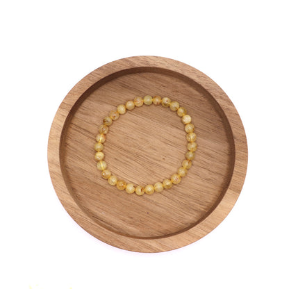 6 mm 7 mm citrine bracelet