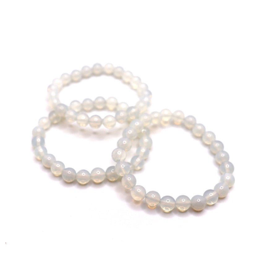 8 mm Opalite Elastic Bracelet 